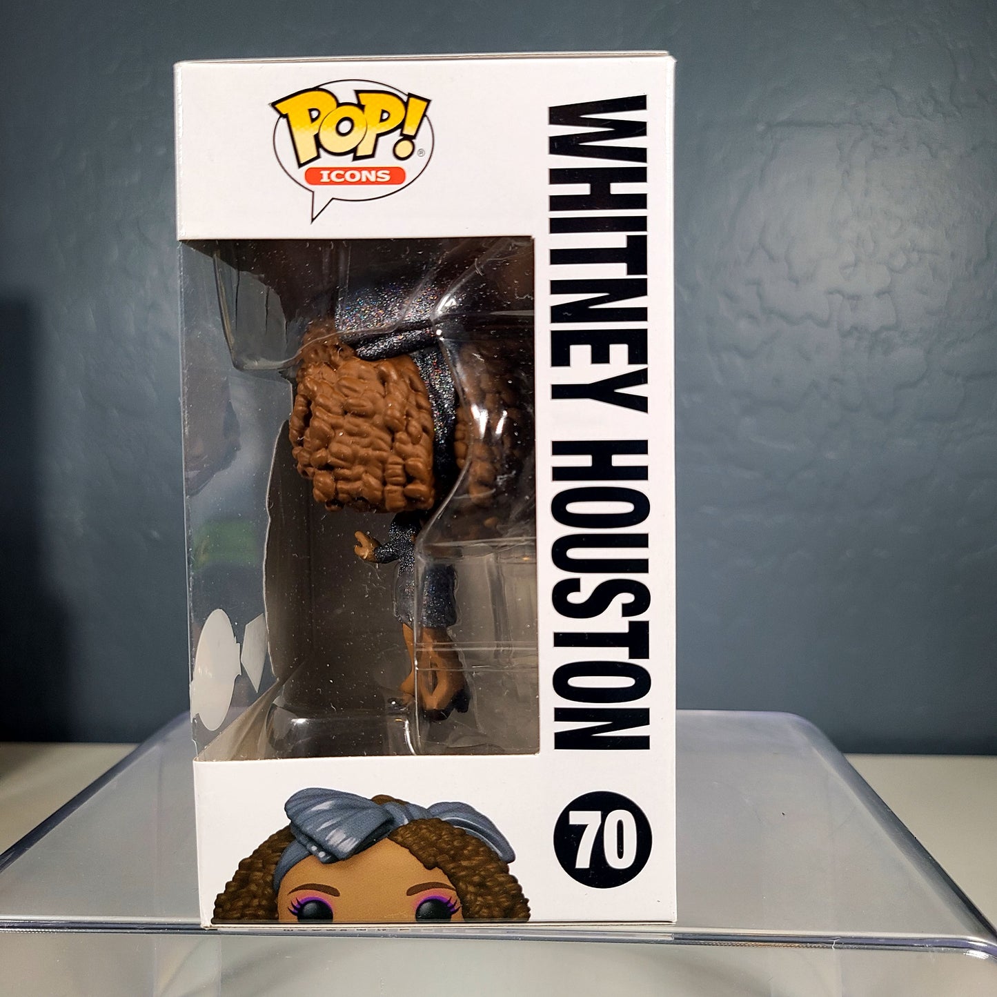 Funko Pop! Icons #70 - Whitney Houston  - Diamond Special Edition Exclusive [8 out of 10]