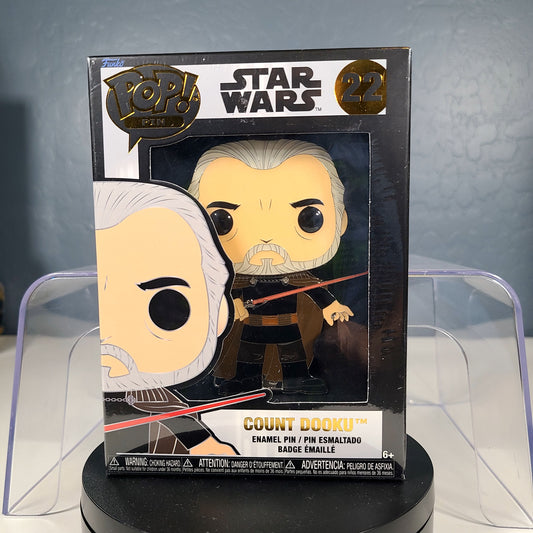 Funko Pop! Pin Star Wars #22 - Count Dooku  [6 out of 10]