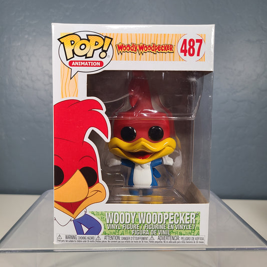 Funko Pop Animation #487 - Wood Woodpecker  - Common [8 out of 10]