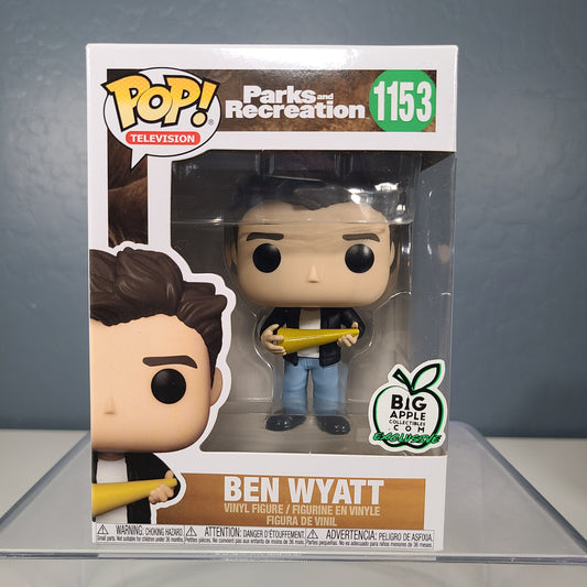 Funko Pop Television #1153- Ben Wyatt - Parks and Recreation -  Big Apple Collectibles  [7 out of 10]