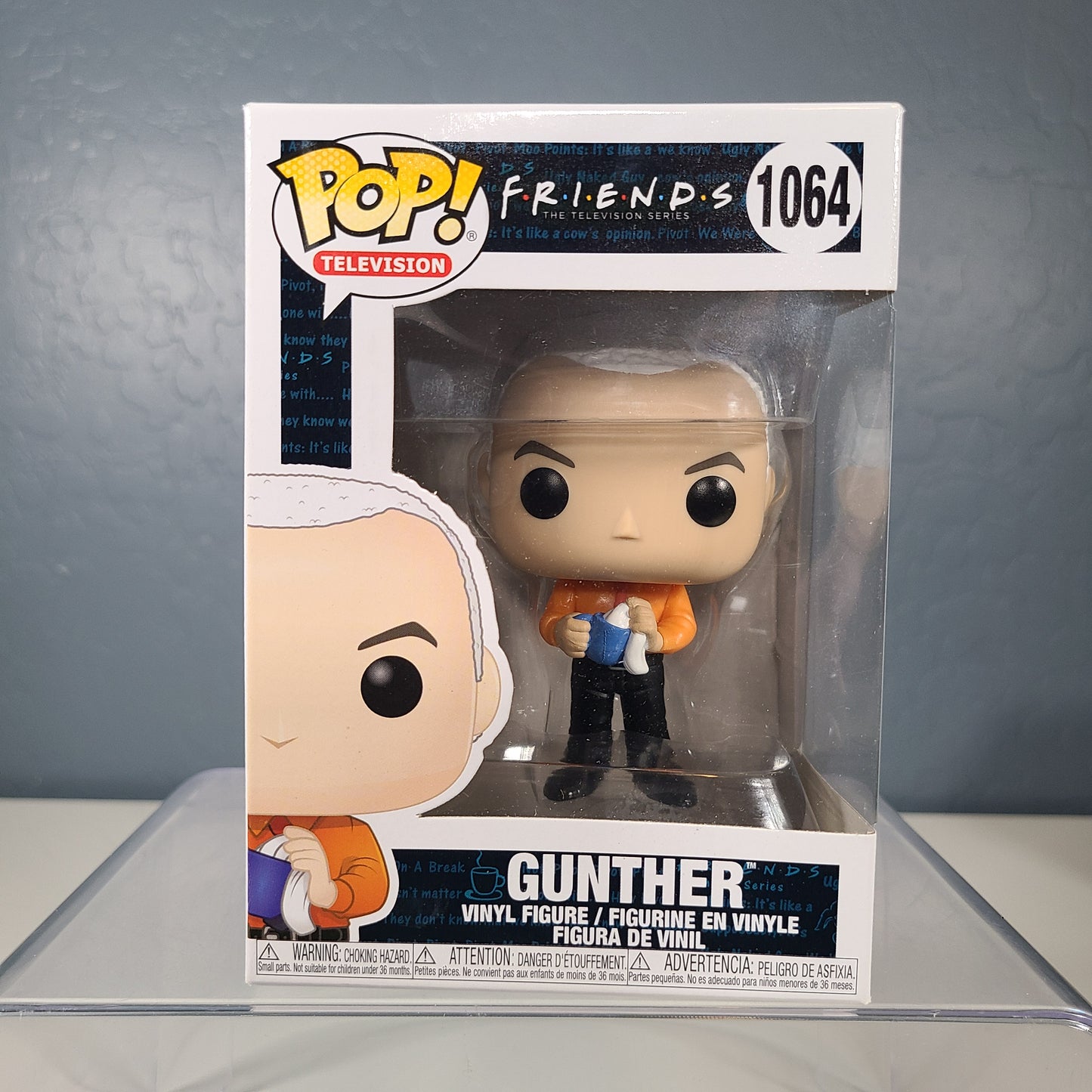 Funko Pop Television #1064- Gunther - Friends - Common  [8 out of 10]