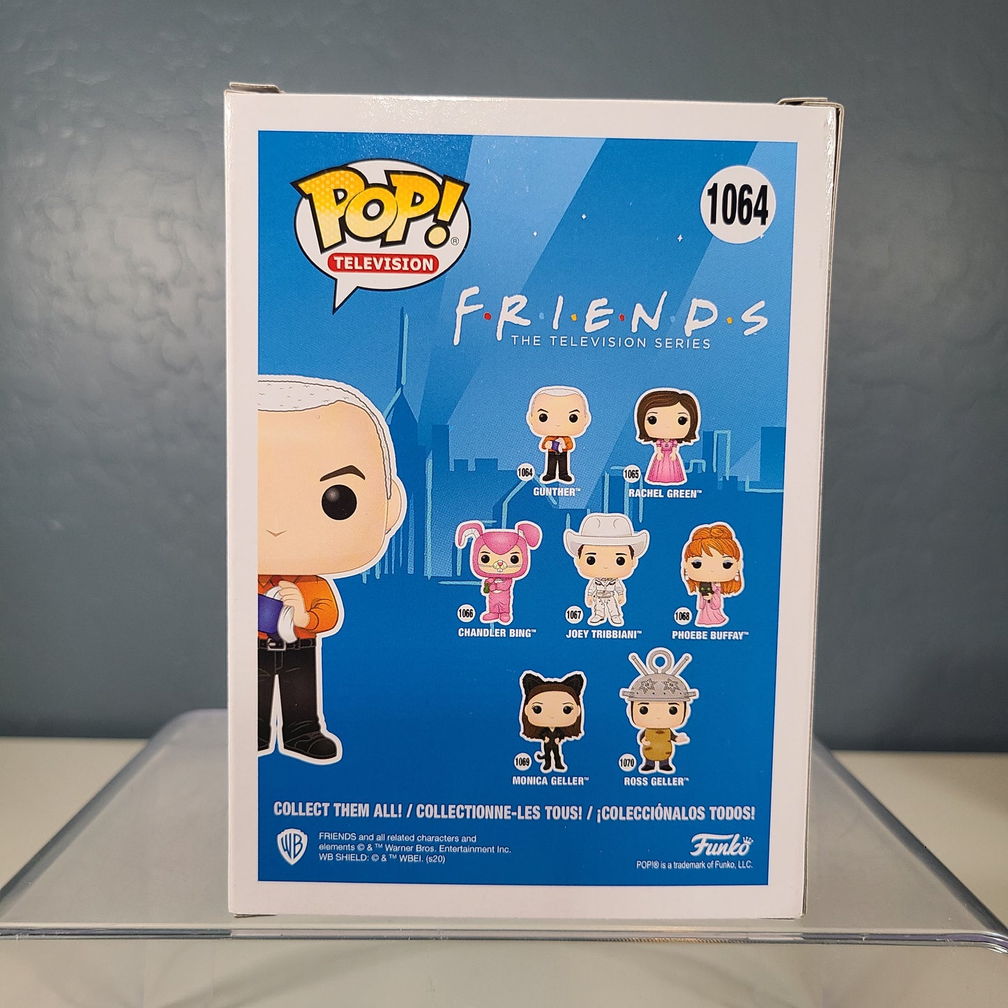 Funko Pop Television #1064- Gunther - Friends - Common  [8 out of 10]