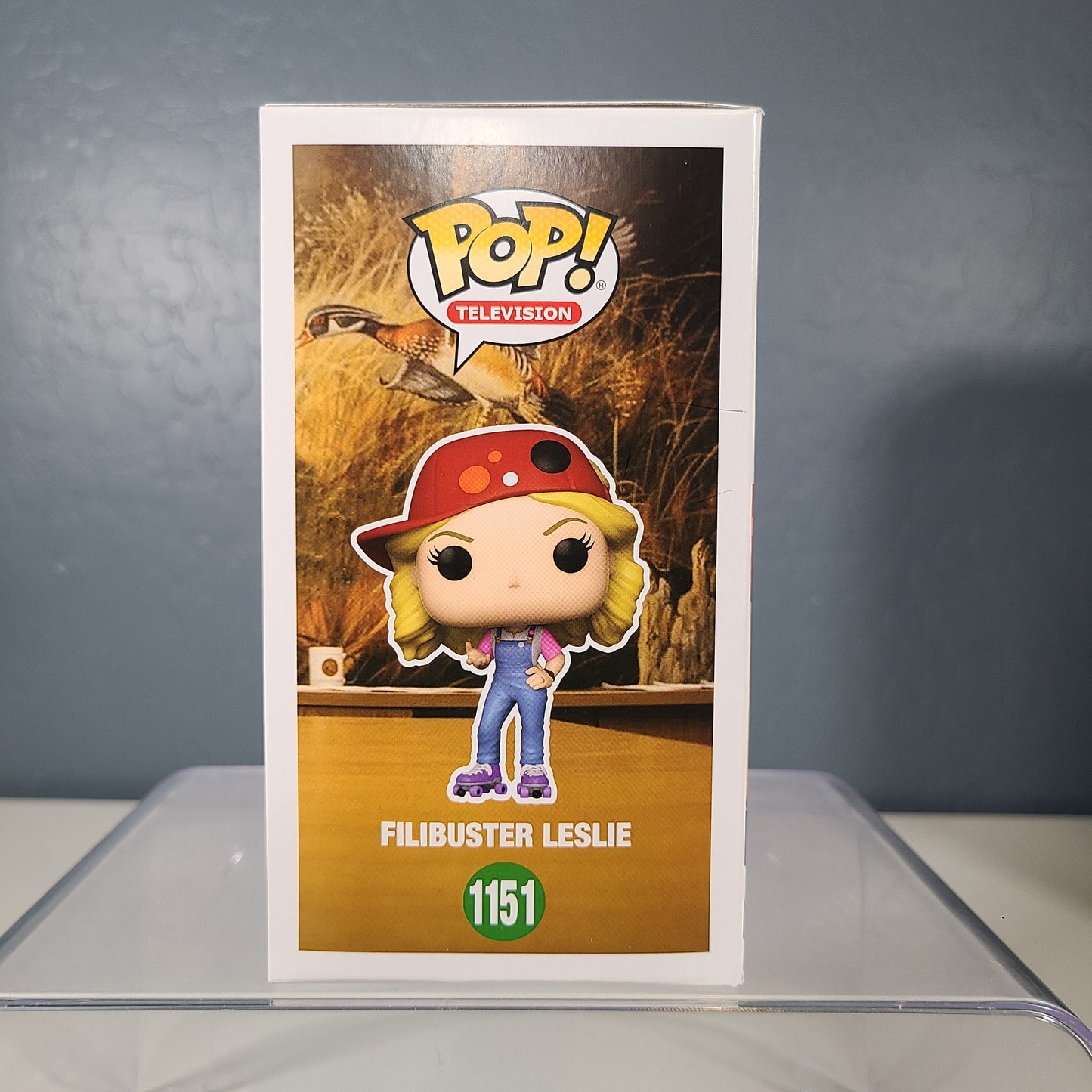 Funko Pop Television #1151- Filibuster Leslie Knope - Parks and Recreation - 2021 Summer Convention Shared Exclusive [8 out of 10]