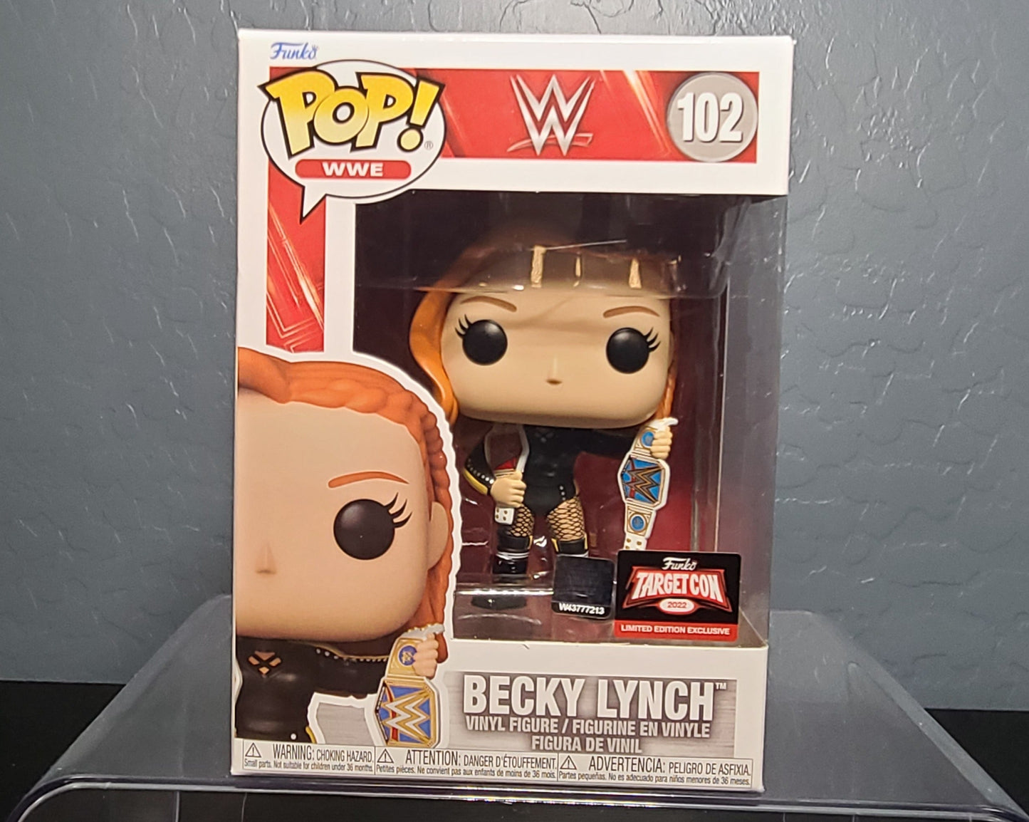 Funko Pop! WWE #102 - Becky Lynch - TargetCon 2022 [8 out of 10]