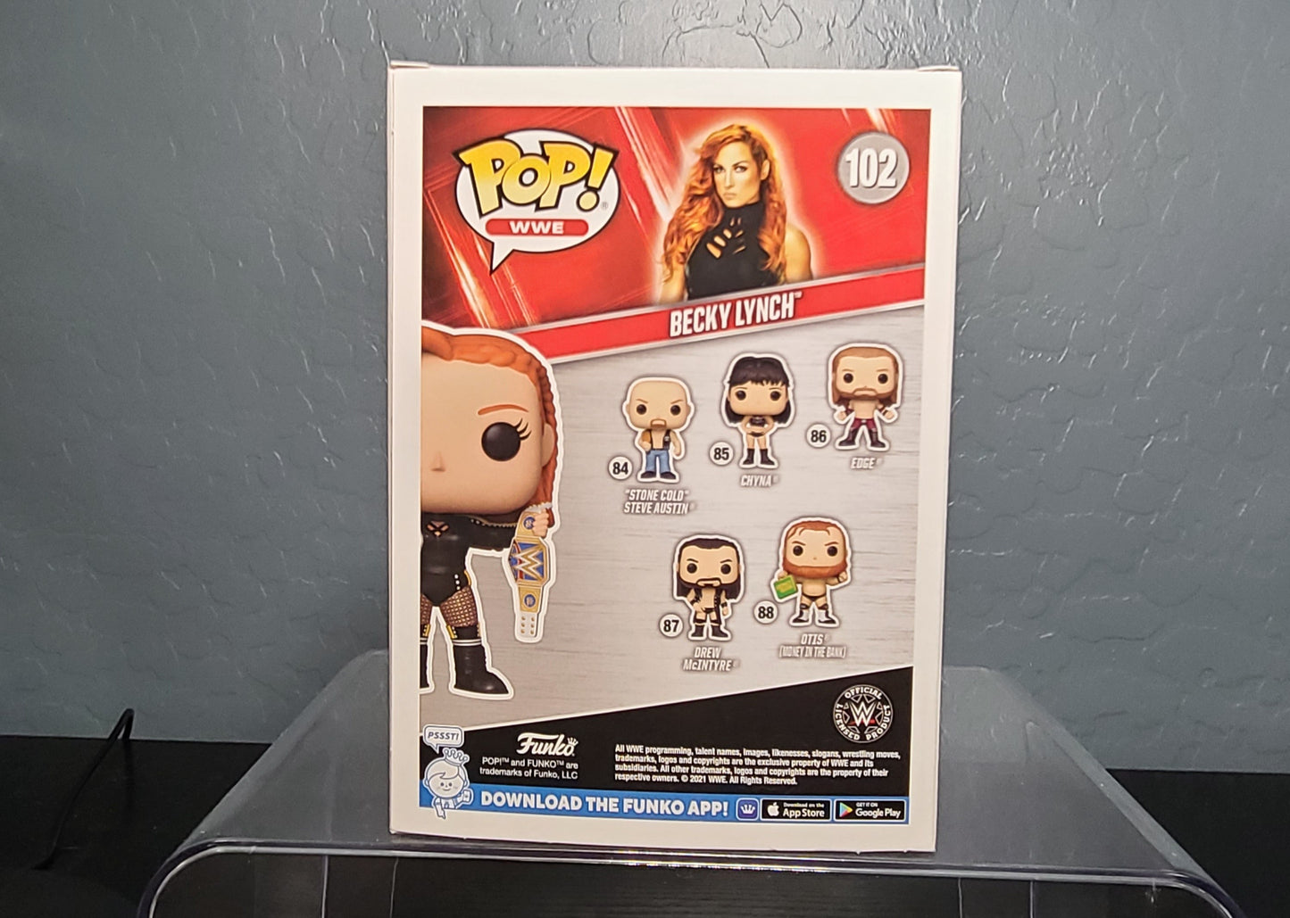 Funko Pop! WWE #102 - Becky Lynch - TargetCon 2022 [8 out of 10]