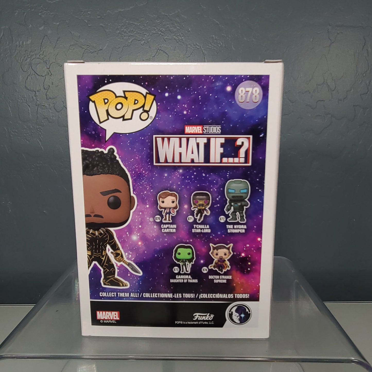 Funko Pop! Marvel  #878 - King Killmonger - Target Exclusive- Marvel's What If...?  [8 out of 10]