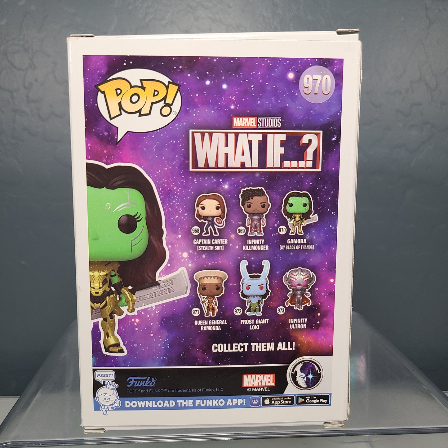 Funko Pop! Marvel  #970 - Gamora - Marvel's What If...?  [7 out of 10]