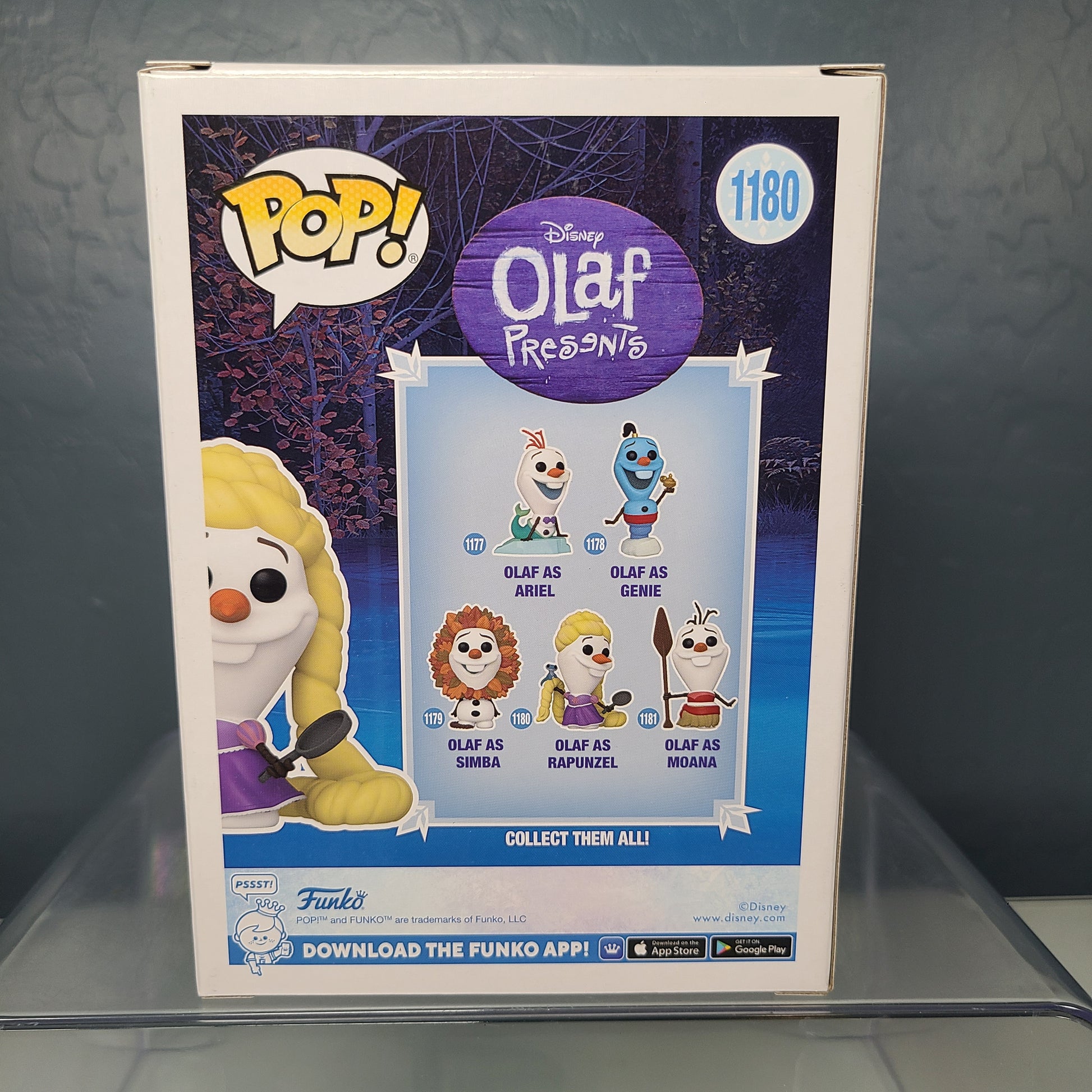 Funko Olaf Presents POP! Disney Olaf as Rapunzel Vinyl Figure #1180