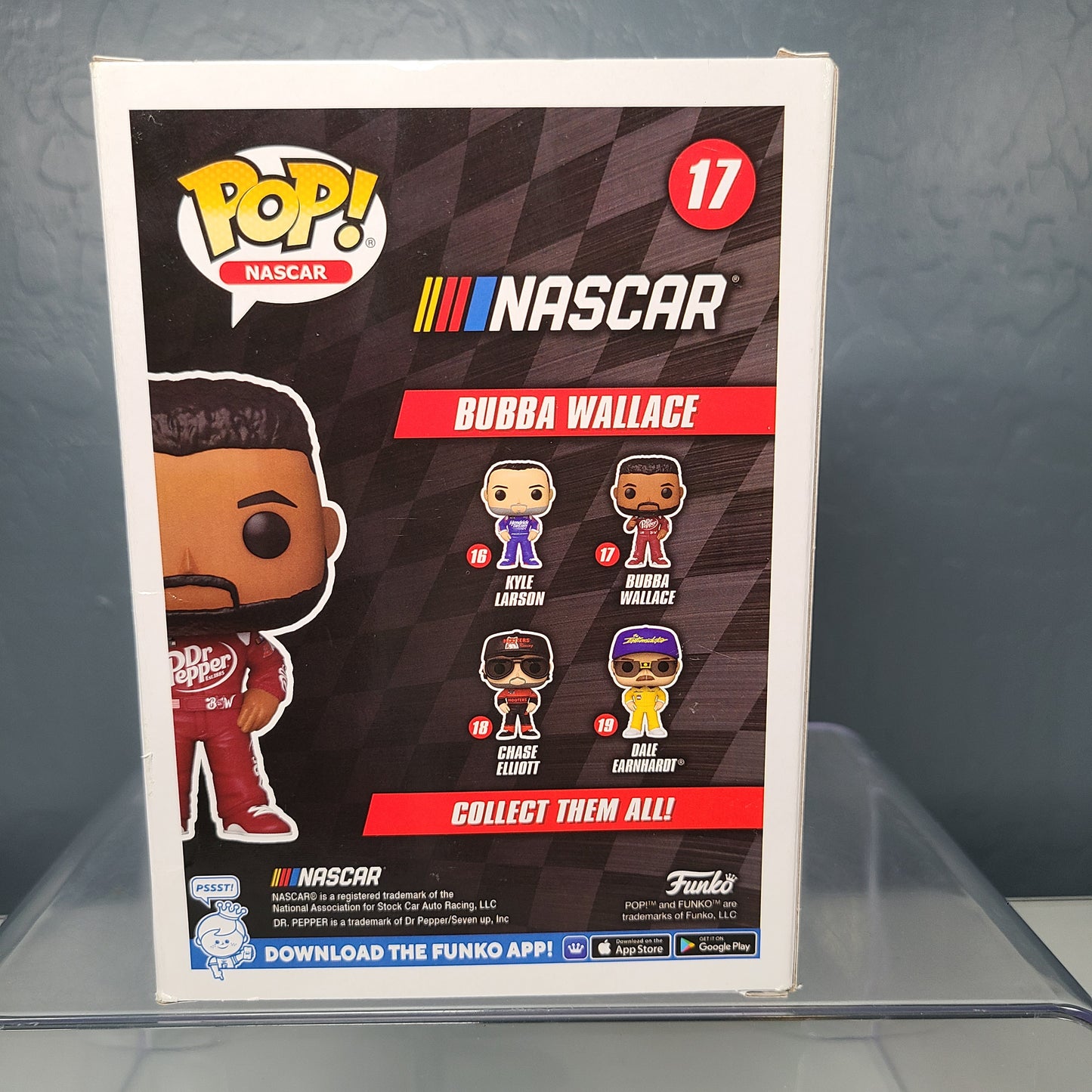 Funko Pop! NASCAR #17 Bubba Wallace  [6 out of 10]