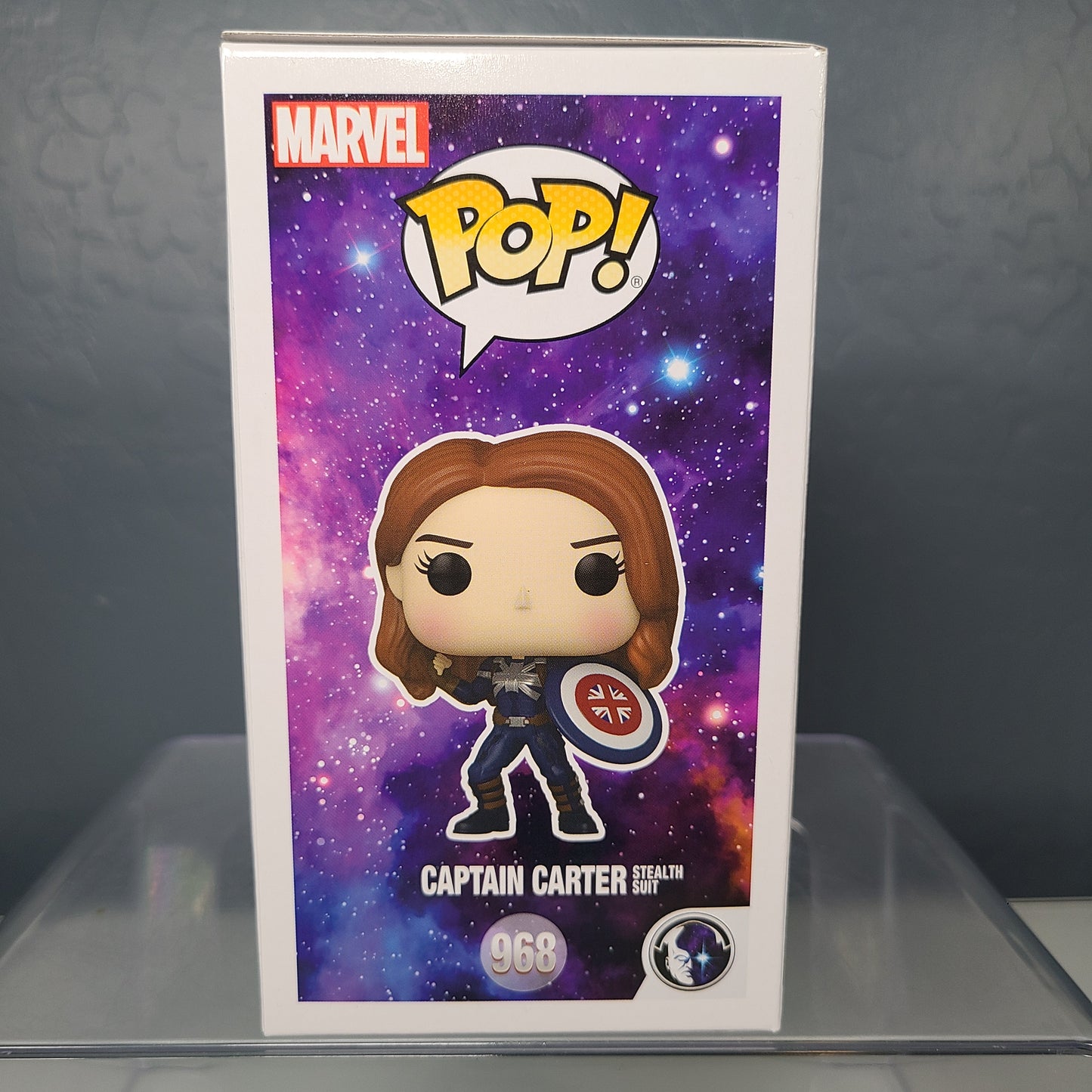 Funko Pop! Marvel #968 - Captain Carter Stealth Suit - Marvel What If...?  [8 out of 10]