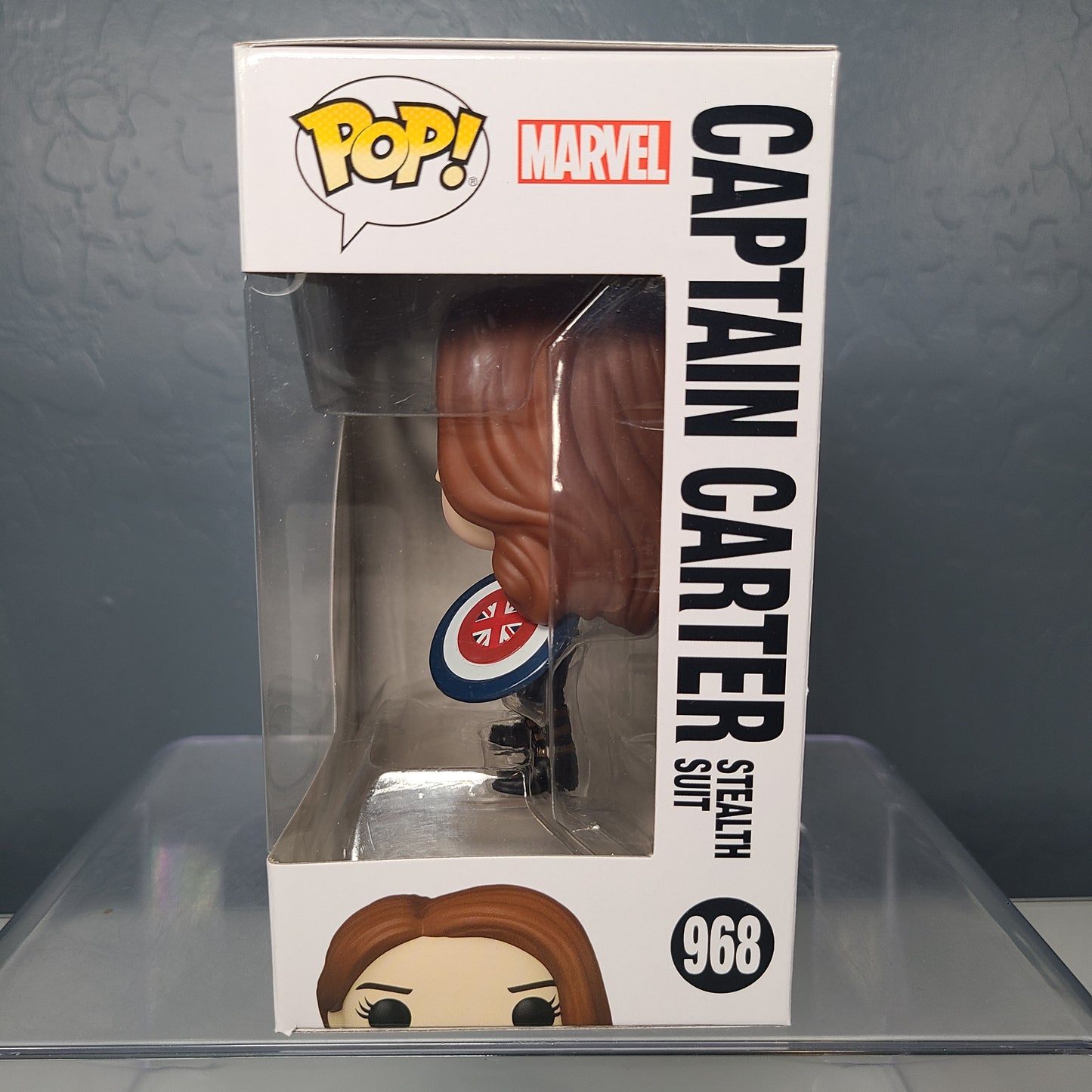 Funko Pop! Marvel #968 - Captain Carter Stealth Suit - Marvel What If...?  [8 out of 10]