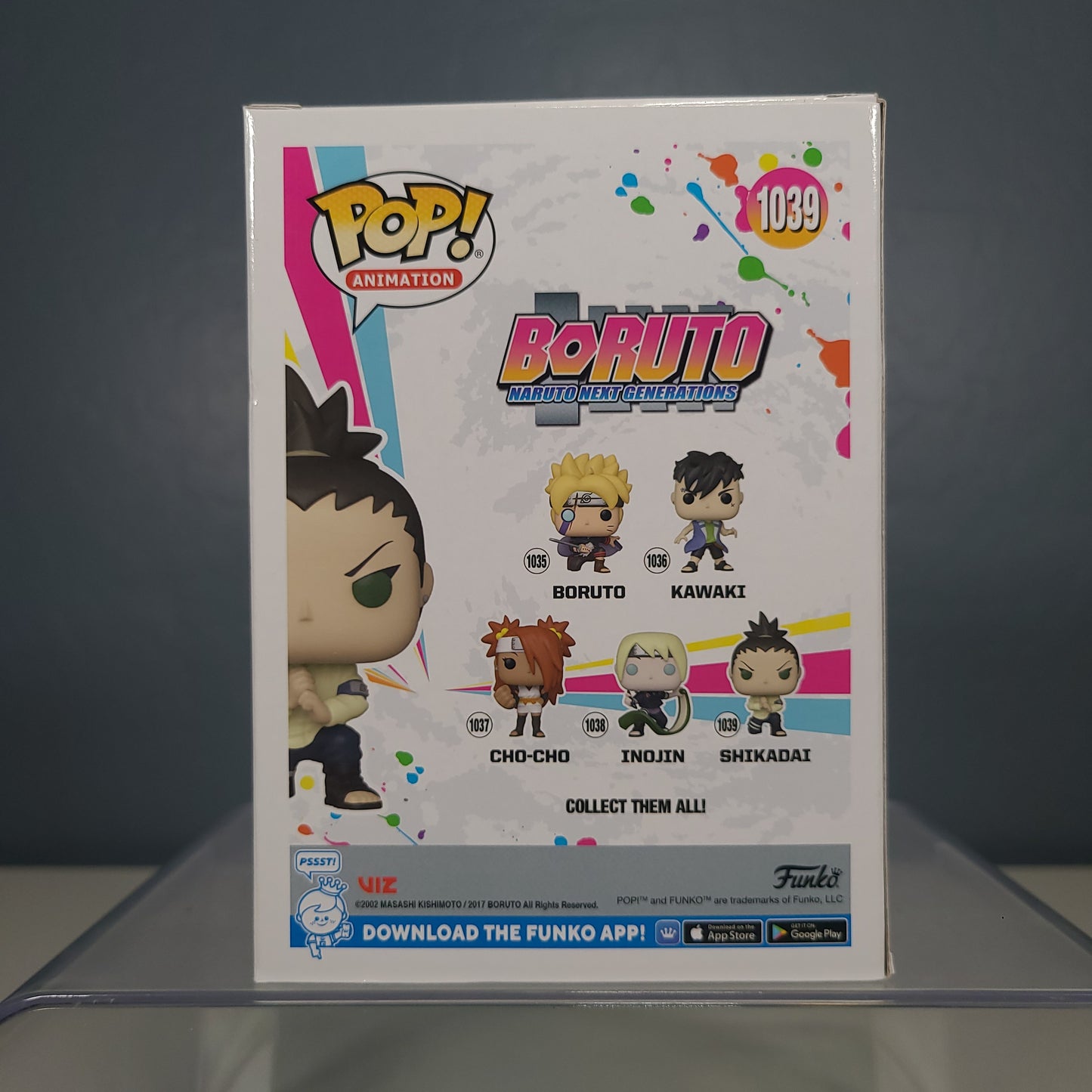 Funko Pop! Animation #1039 - Shikadai - [8 out of 10]