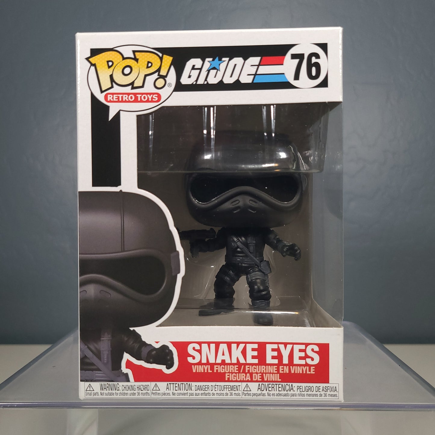 Funko Pop! Retro Toys #76 -  Snake Eyes - [6 out of 10]