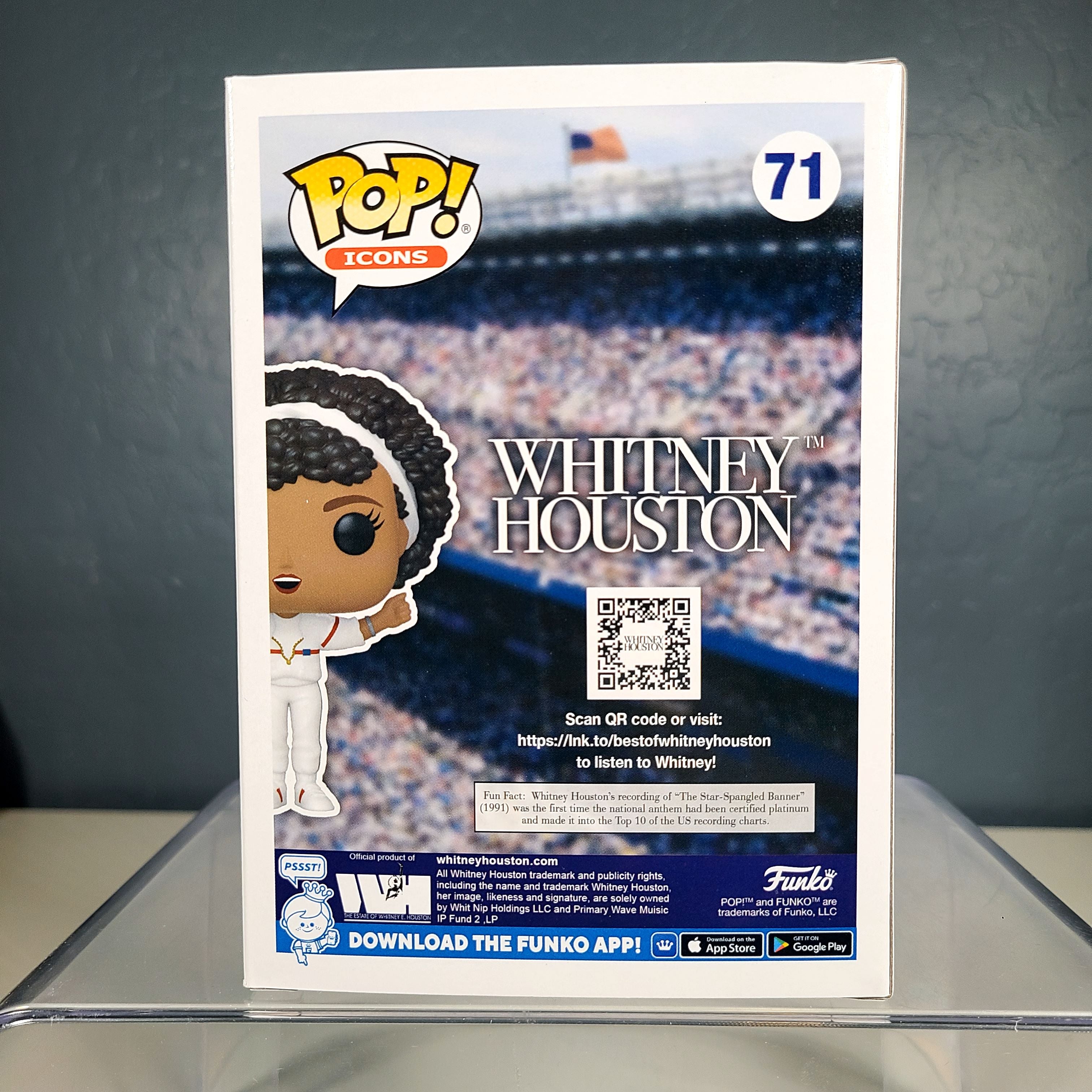 Funko store pop icon Whitney Houston 71