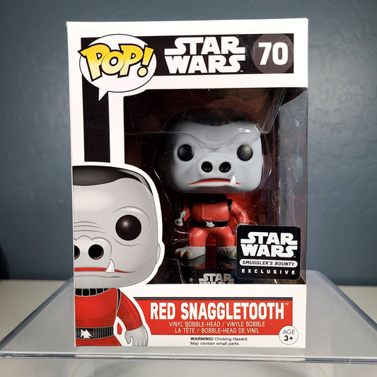 Funko Pop! Star Wars #70 - Red Snaggletooth - Star Wars Smuggler's Bounty [6 out of 10]