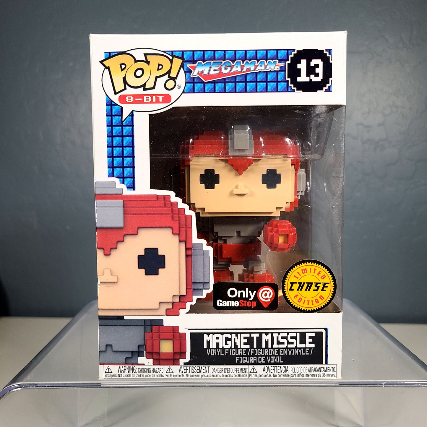 Funko Pop! 8-Bit #13 - Magnet Missle - GameStop - Chase [7 out of 10]