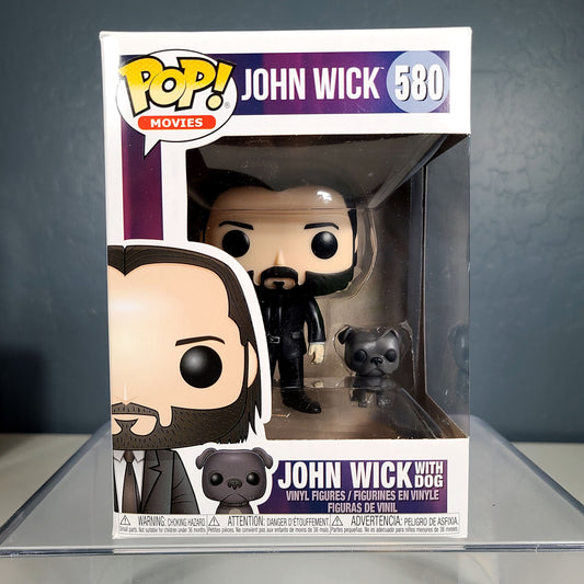Funko Pop! Movies #580 - John Wick with Dog - John Wick [8 out of 10]