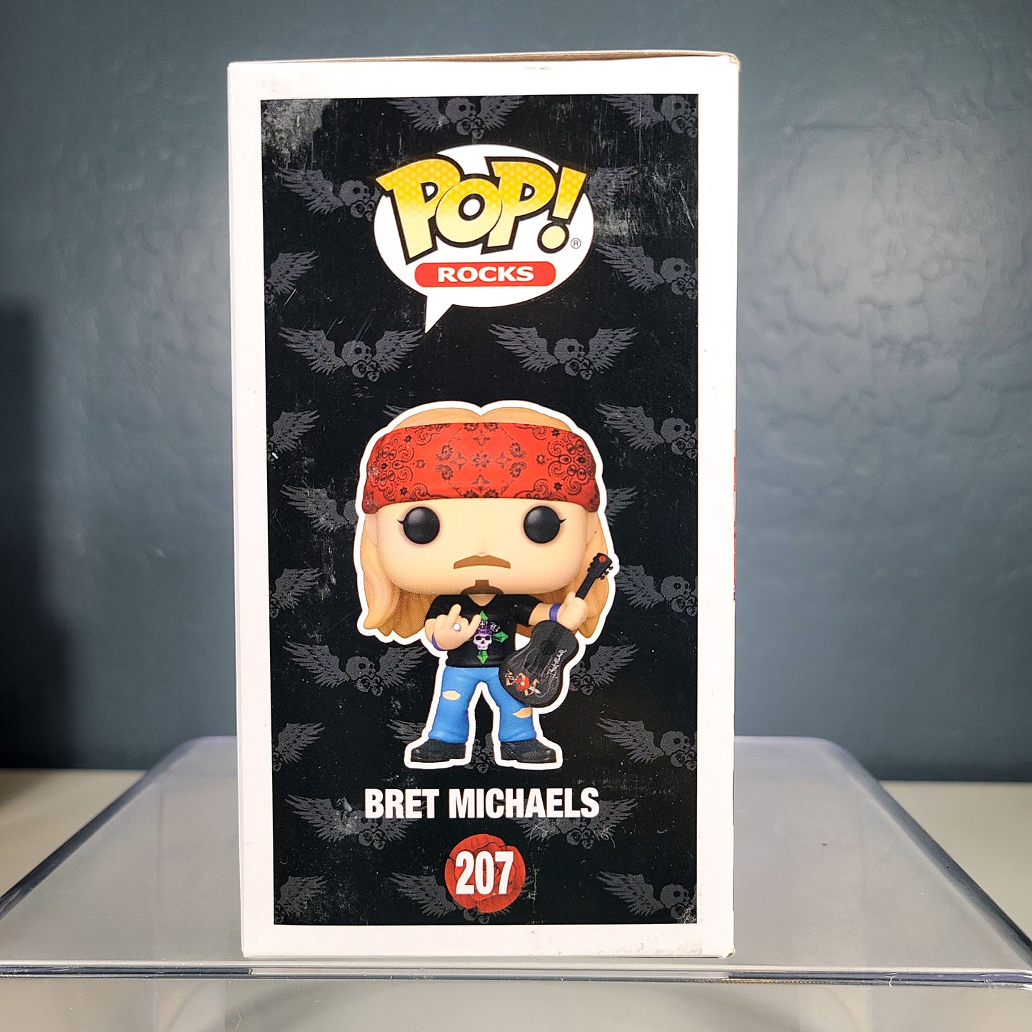 Funko Pop! Rocks #207 - Bret Michaels - [8 out of 10]