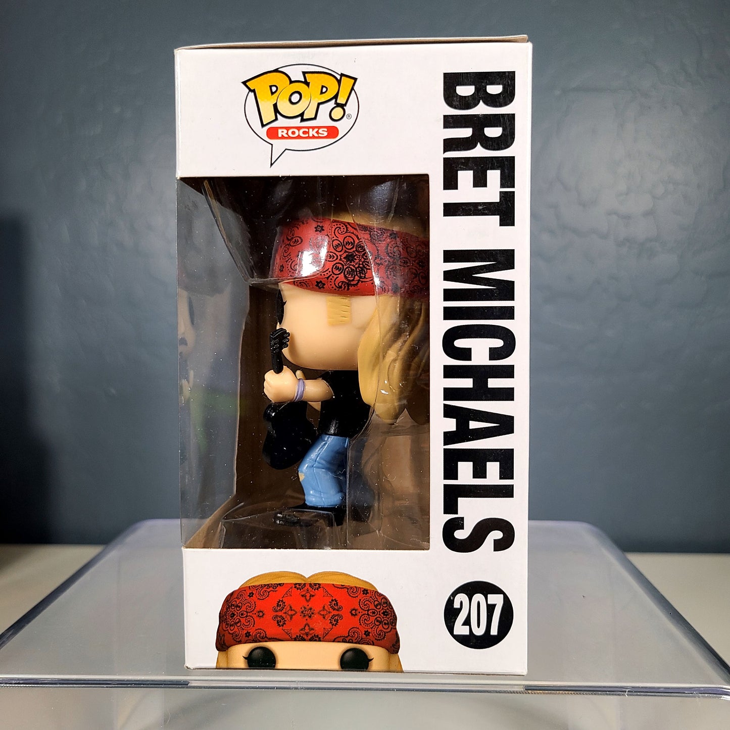 Funko Pop! Rocks #207 - Bret Michaels - [8 out of 10]